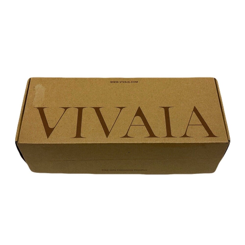 NEW Vivaia Womens Size 10 41.5 EU Almond & Black Aria Pointed Toe Ballet Flats - Picture 11 of 11
